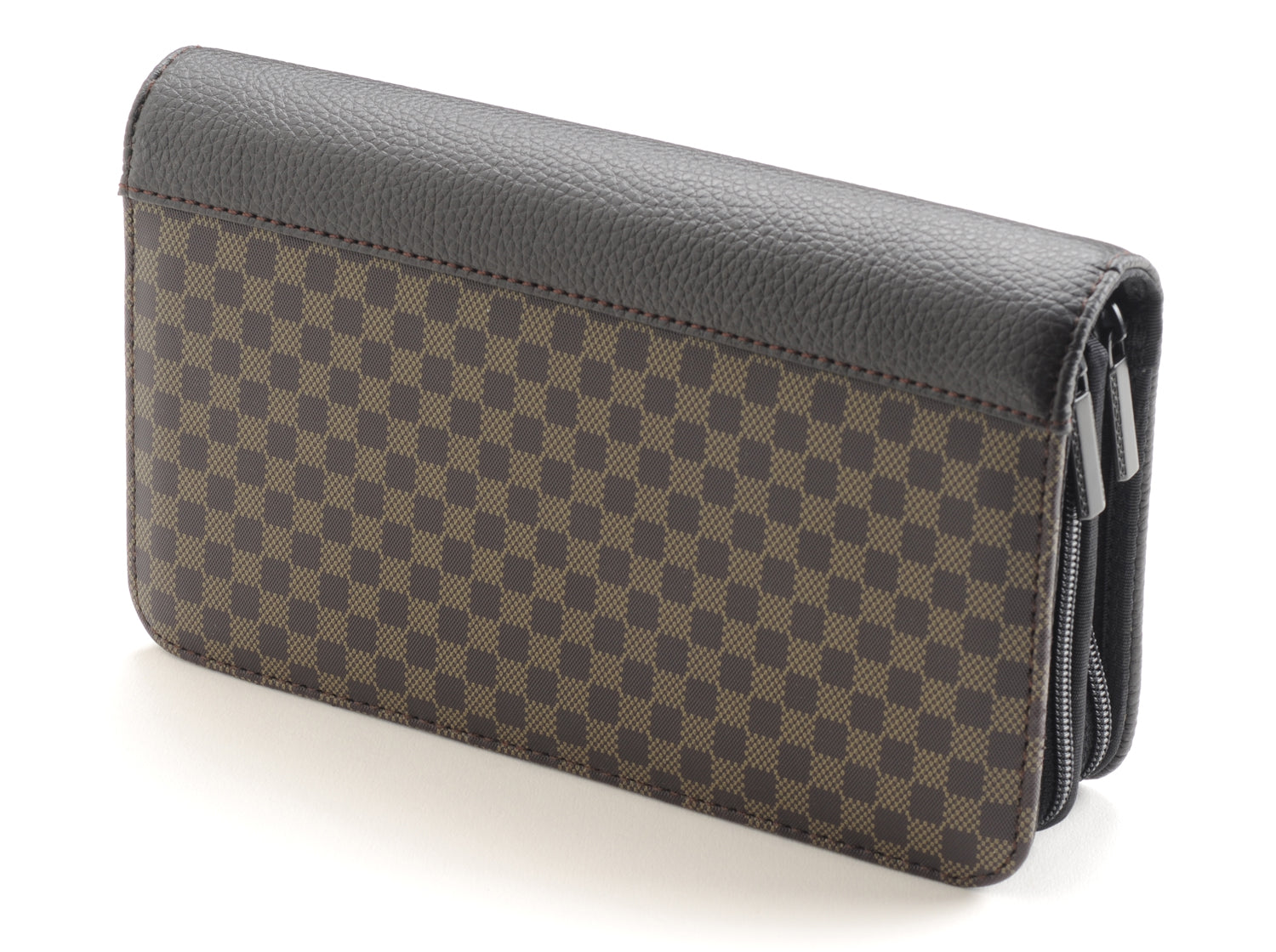 Brown Checkered Shear Case – Dynamic Sharpening LLC