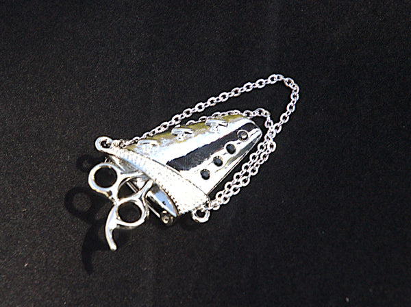 Scissor Holster Brooch