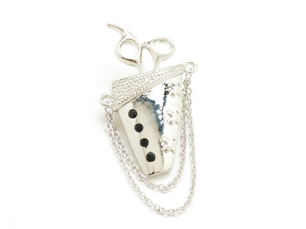 Scissor Holster Brooch