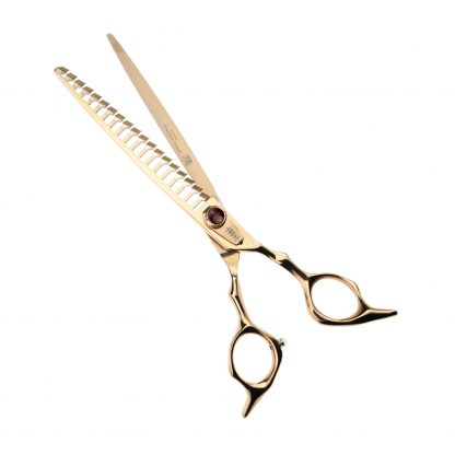 Above Pet Grooming Flipper 19T Rose Gold Shears – 7.5