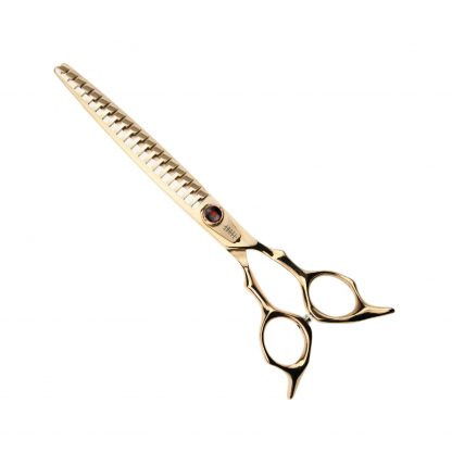 Above Pet Grooming Flipper 19T Rose Gold Shears – 7.5