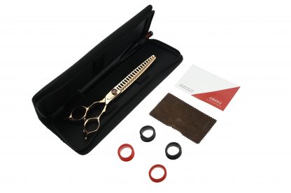 Above Pet Grooming Flipper 19T Rose Gold Shears – 7.5