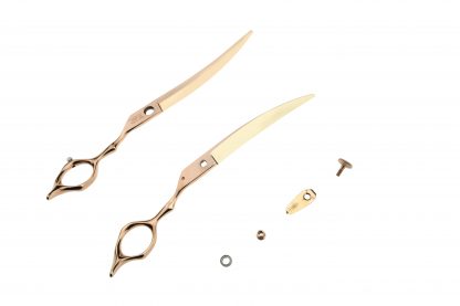 Above Grooming FlipperRC 725 Rose Gold Shears – 7.25 (#51016725)