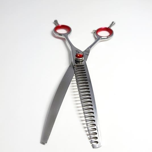 BIG RED 7" CURVED TEXTURIZER SHEAR